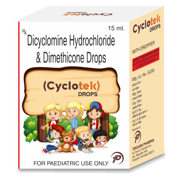 Cyclotek Drops Tekxan Pharma