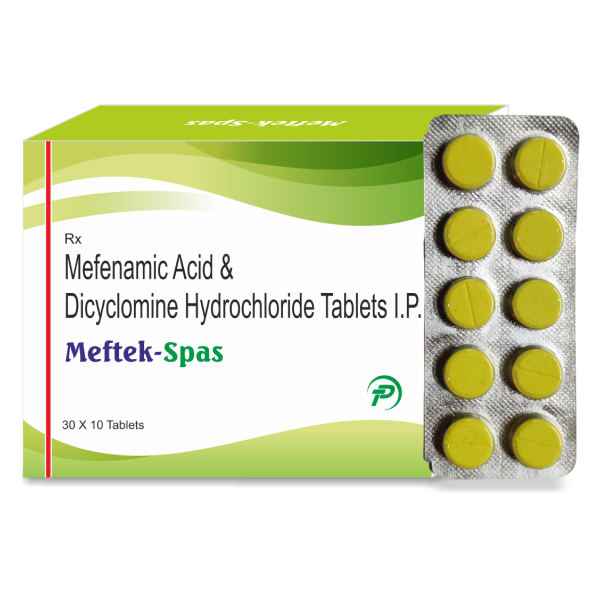Meftek-Spas Tablets Tekxan Pharma