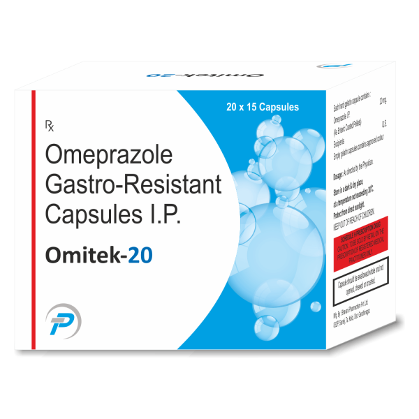 Omitek-20 Capsules Tekxan Pharma