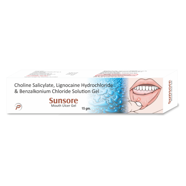 Sunsore Mouth Ulcer Gel Tekxan Pharma