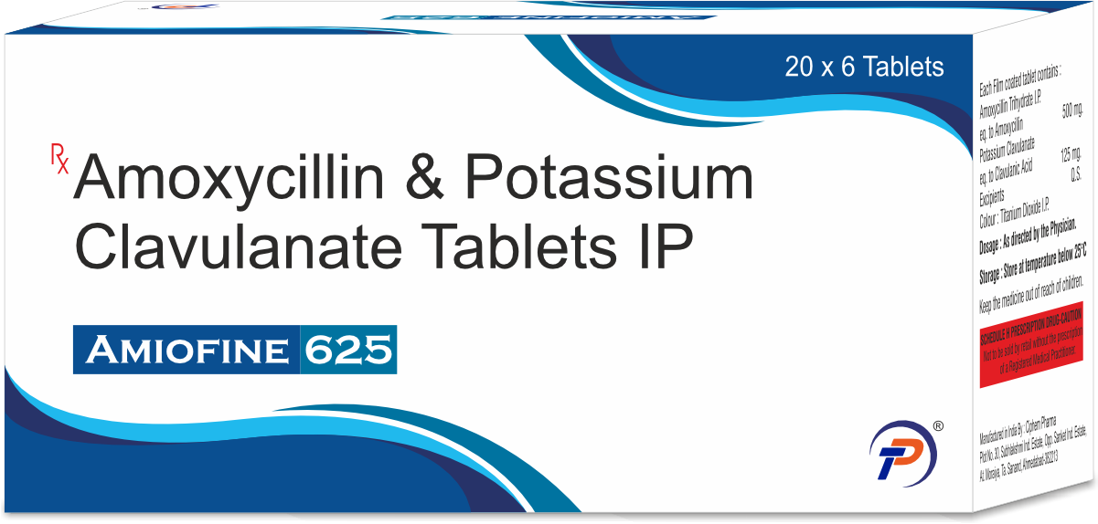 AMIOFINE-625 Tablet