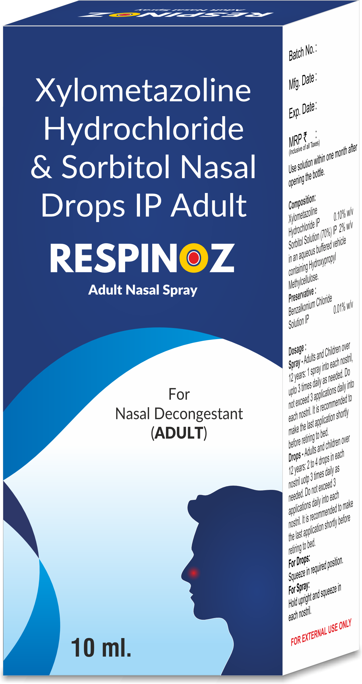 RESPINOZ Nasal Drop/Spray